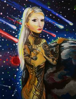 Космическая девочка
