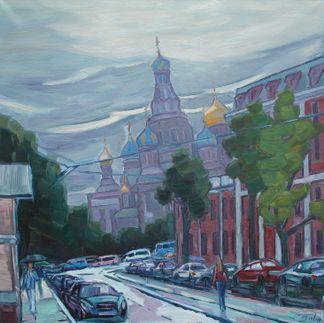 Хмурый день. Санкт-Петербург