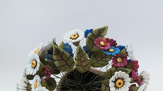 Керамические ромашки