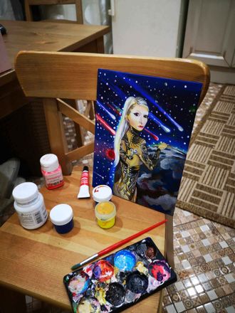 Космическая девочка