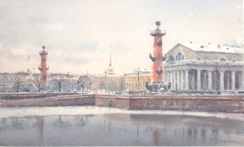 Питер, стрелка Васильевского