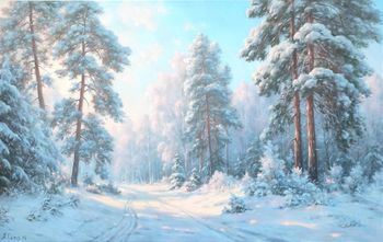 Зима в лесу