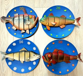 Рыба №26 Времена года. Уловы 1,2,3,4