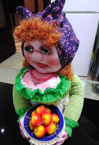 Авторская кукла конфетница