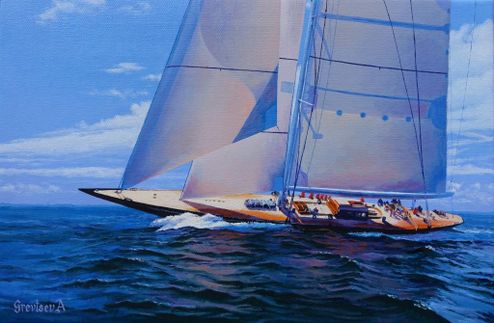 Superyacht J-Class Hanuman