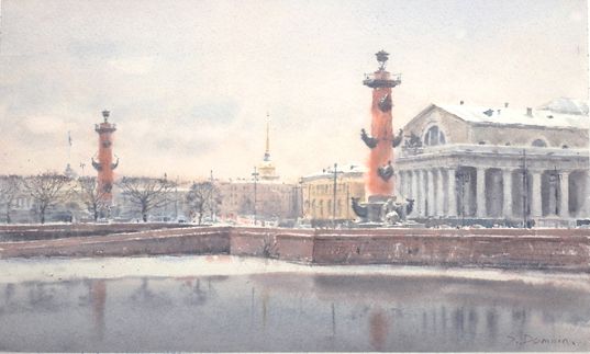 Питер, стрелка Васильевского