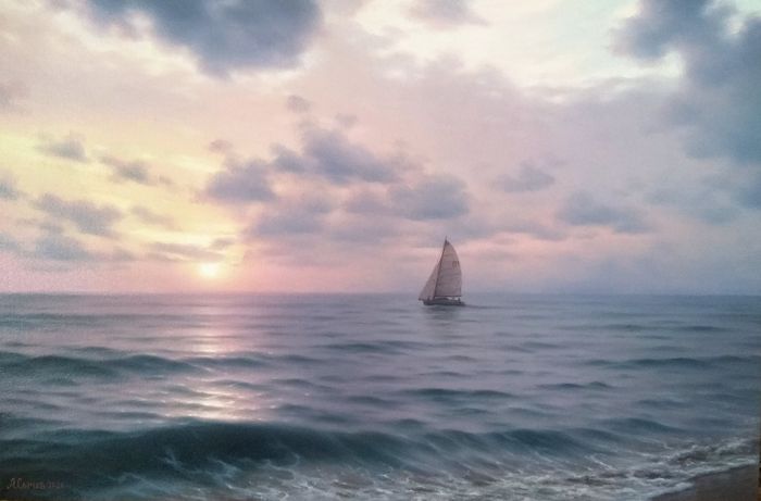 Море. Рассвет