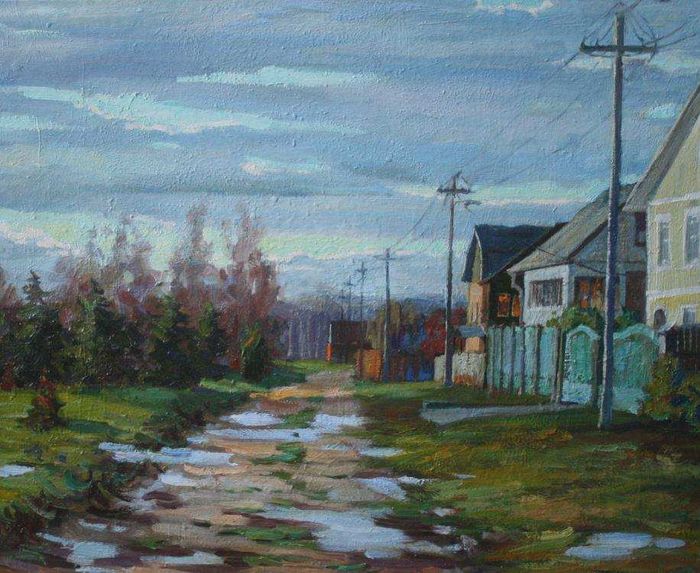 Деревенский пейзаж