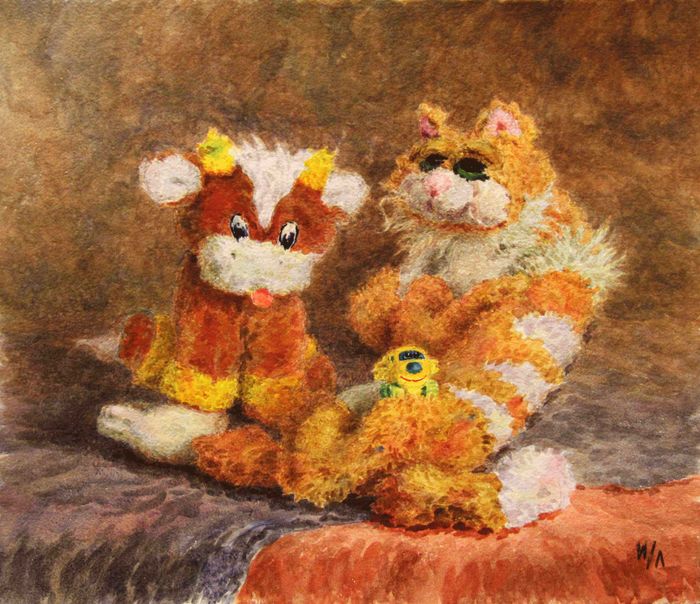Забавные игрушки