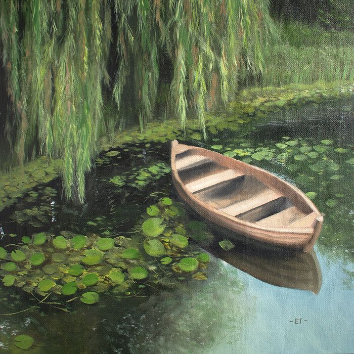 На воде