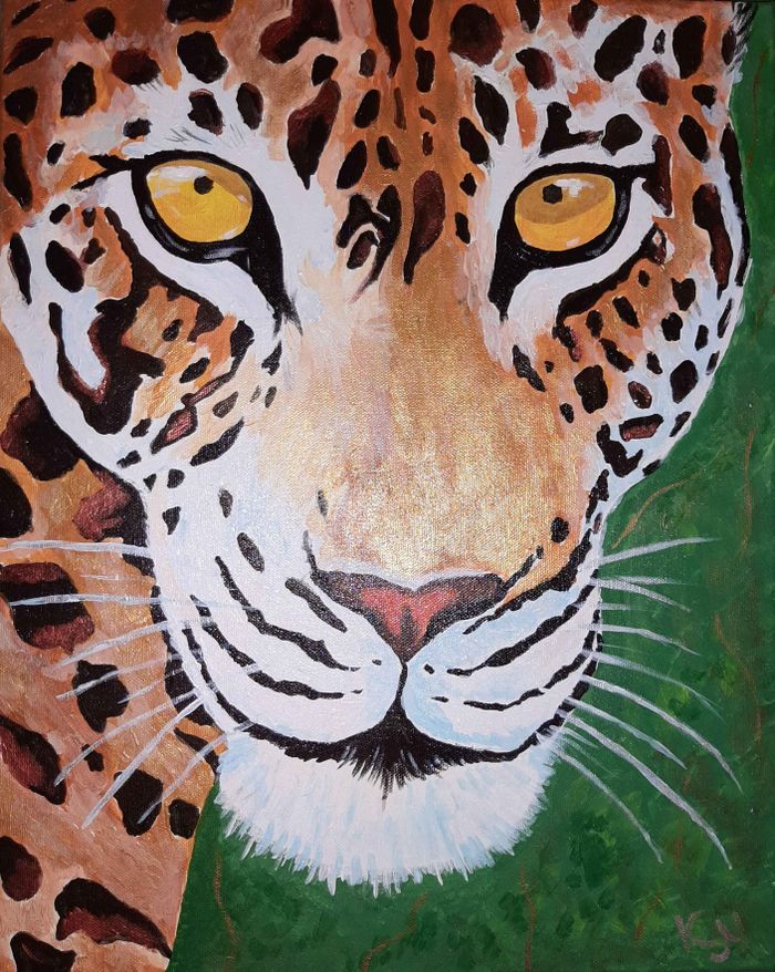 Кошка, леопард