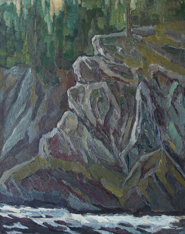 Утёс. Карелия. Кивач